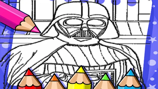 Darth Vader Coloring Book