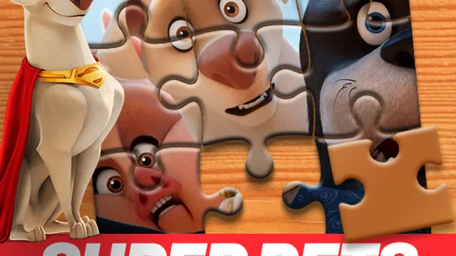 DC League of Super Pets Jigsaw Puzzle