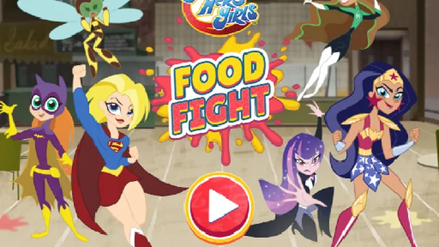 DC Super Hero Girls: Food Fight Game