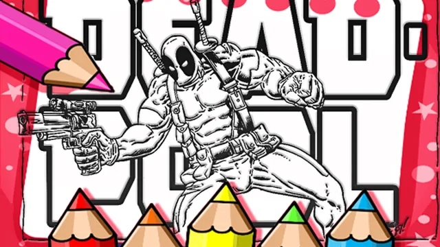 Deadpool Coloring Book game thumbnail