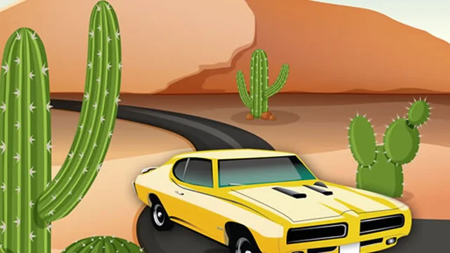 Desert Car Race game thumbnail