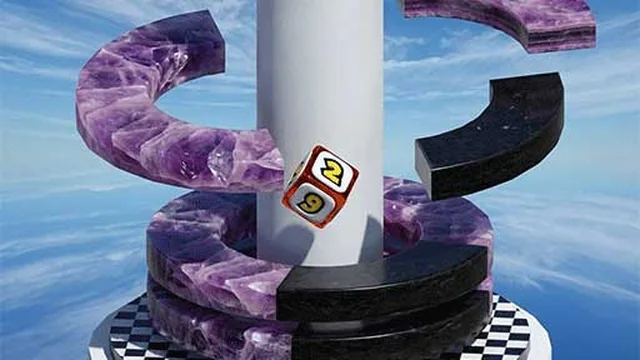 Dice Helix Drop