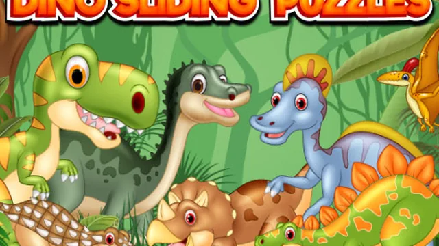 Dino Sliding Puzzles