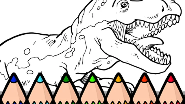 Dinos Coloring Book