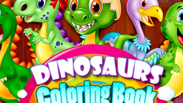 DINOSAURS COLORING BOOKS