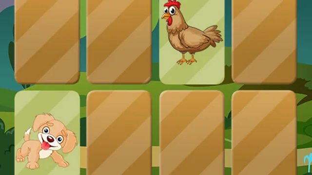 Domestic Animals Memory game thumbnail