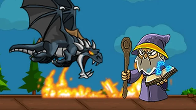 Dragon vs Mage