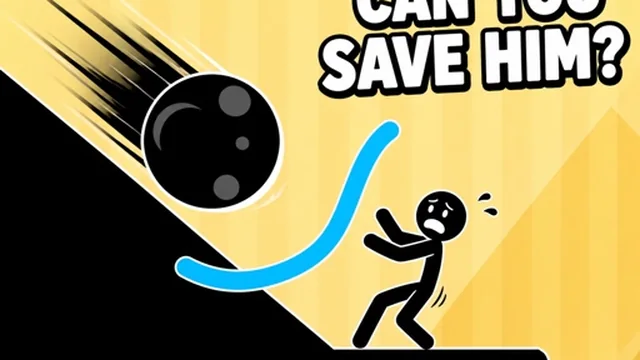 Draw Line Stickman