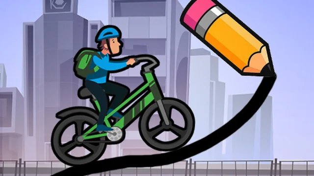 Draw The Bike Bridge game thumbnail