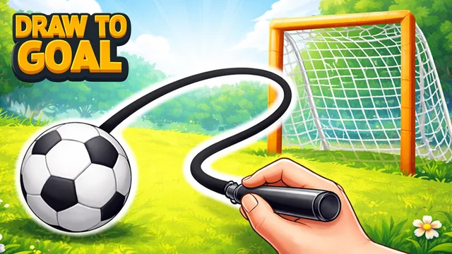 Draw To Goal - Soccer Game game thumbnail