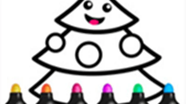 Drawing Christmas For Kids - Draw & Color