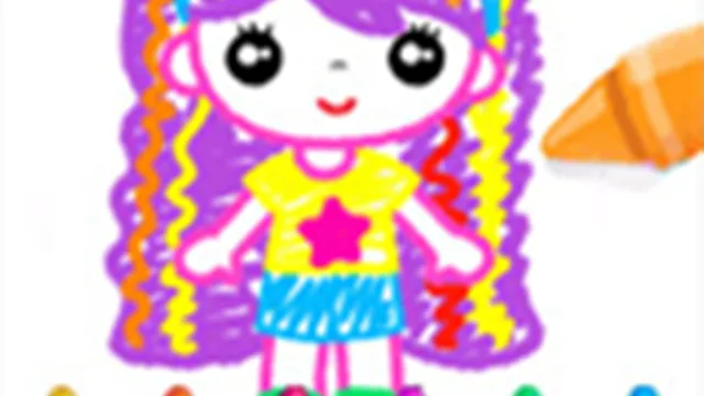 Drawing Games For Girls - Color And Glitter
