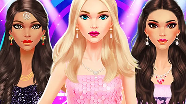 Dress Up Makeup Games Fashion Stylist for Girls