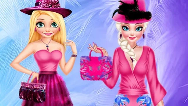 DRESSUP BFF FEATHER FESTIVAL FASHION