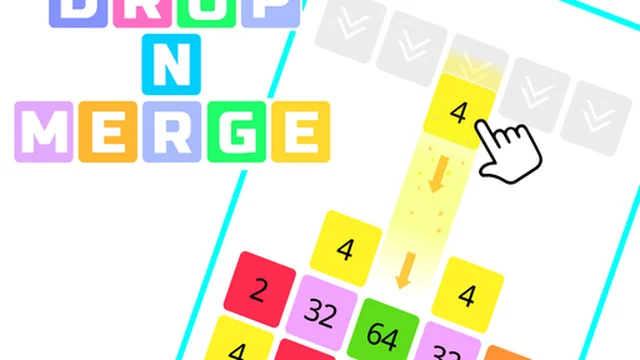 Drop n Merge Blocks