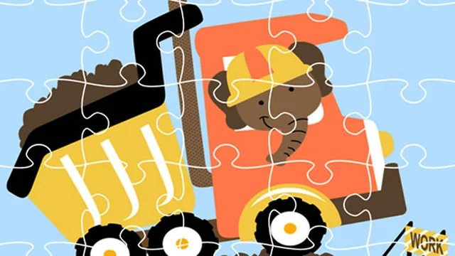 Dumper Trucks Jigsaw