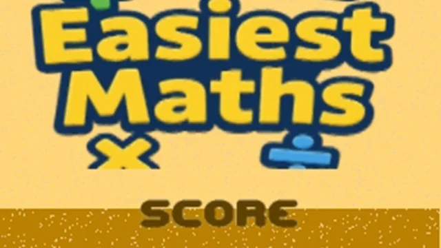 Easiest Maths