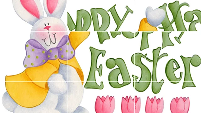 Easter Bunny Slide