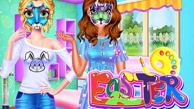 Easter Face Painting