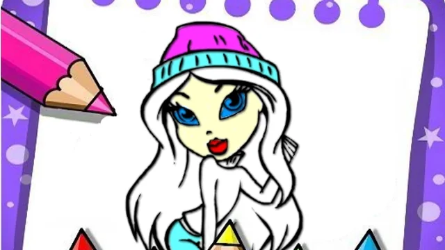 Easy Bratz Coloring