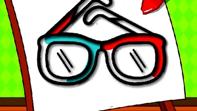 Easy Kids Coloring Glasses