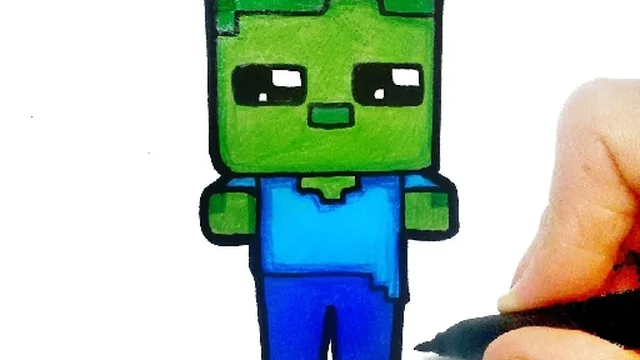 Easy Kids Coloring Minecraft