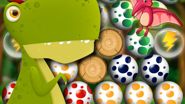 Egg Shooter Bubble Dinosaur
