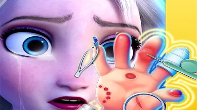 Elsa Hand Doctor - Fun Games for Girls Online