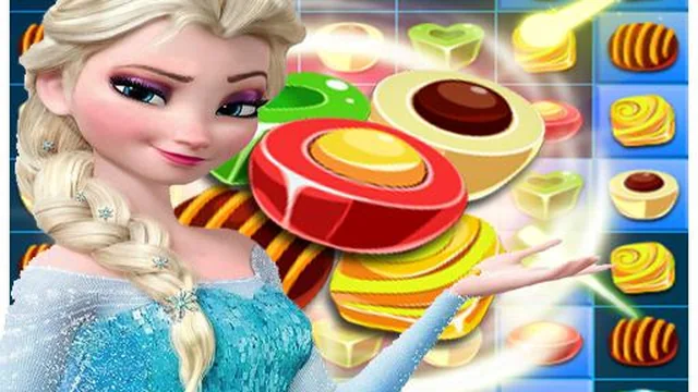 Elsa Sweet Candy match-3