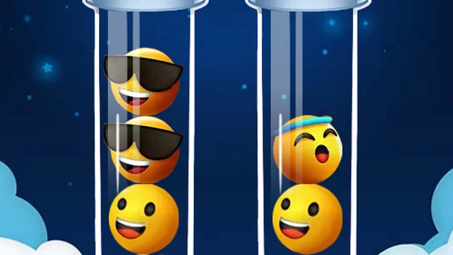 Emoji Color Sort Puzzle