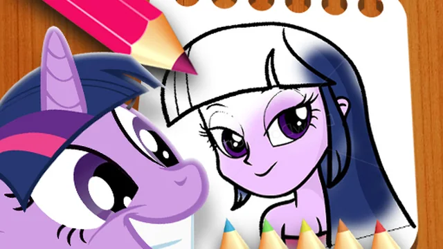 Equestria Girls Coloring Book