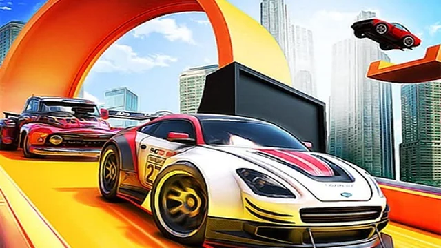 Extreme Mega Ramp Race : Ramp Stunt Car Games