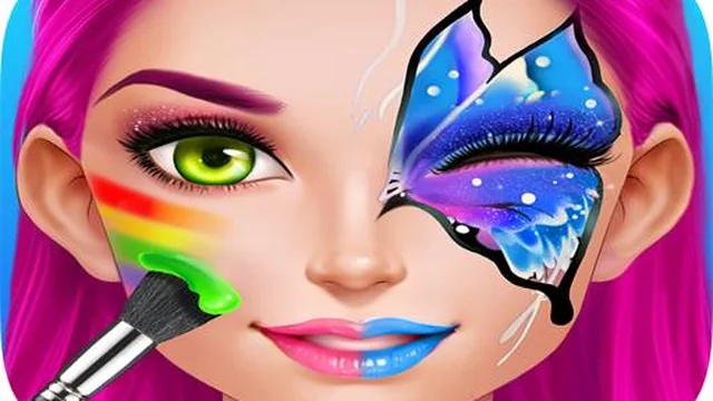 Face Paint Costume Party Girls Salon