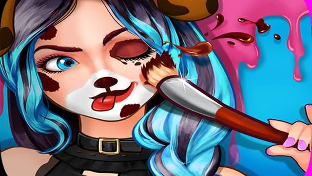 Face Paint Party - Social Star Dress-Up Games
