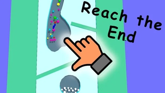 Falling Balls: Sand Path