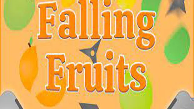falling fruits touch