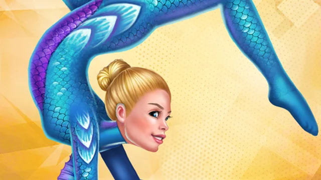 Fantasy Gymnastics Girls Dress up