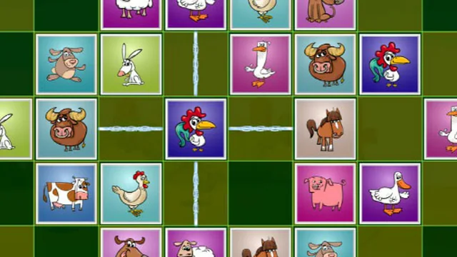 Farm Animals Matching Puzzles