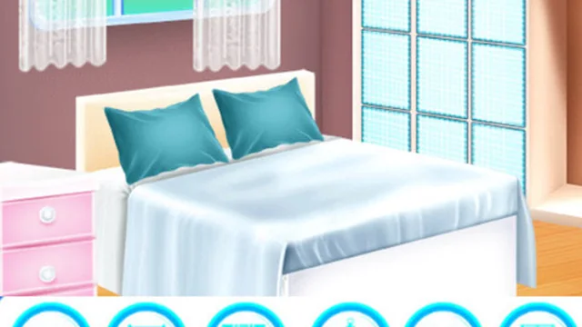 Fashion Girl Beautiful New House