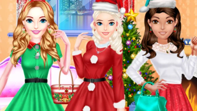 Fashion Girls Christmas Party