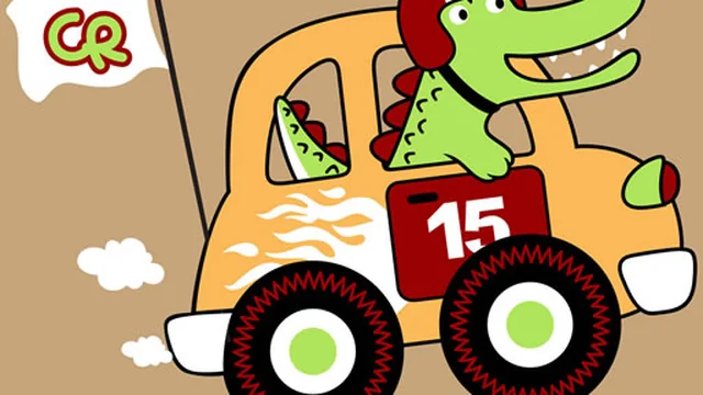 Fast Racing Cars Coloring