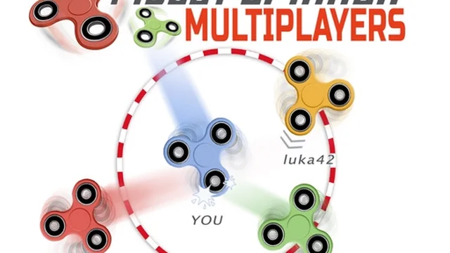 Fidget spinner multiplayers