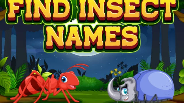 Find Insect Names