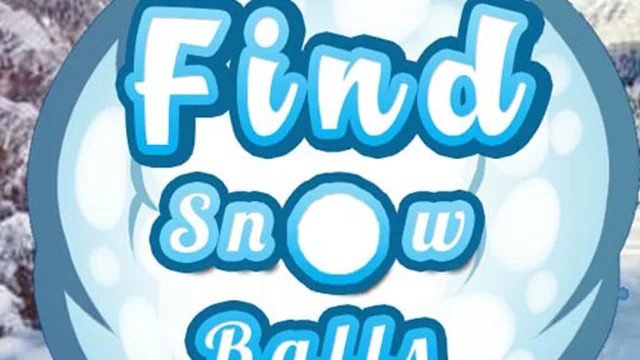 FIND SNOW BALLS