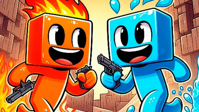 Fire and Water Blockman