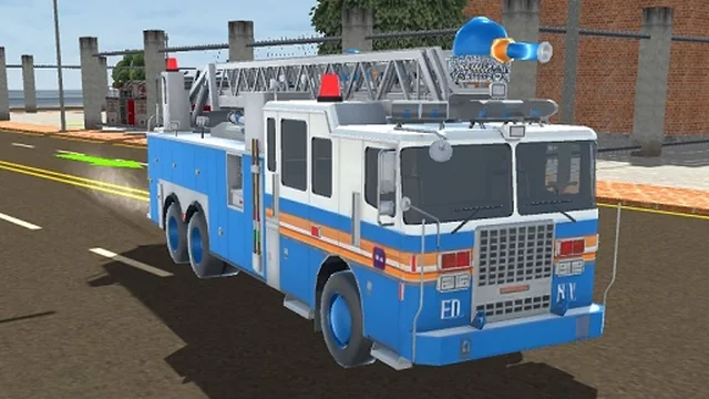 Fire Truck Driving Simulator 2024