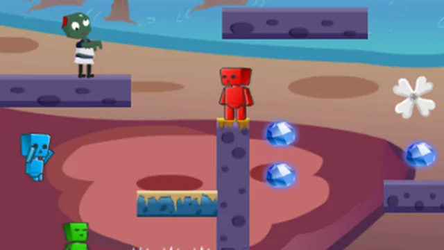 Fireboy Watergirl In Zombies World