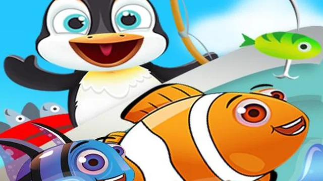 Fish Games For Kids |Trawling Penguin Games online game thumbnail