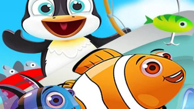 Fish Games For Kids | Trawling Penguin Games