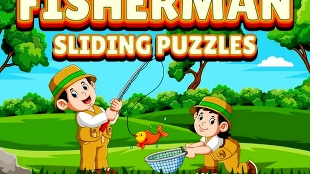 Fisherman Sliding Puzzles game thumbnail